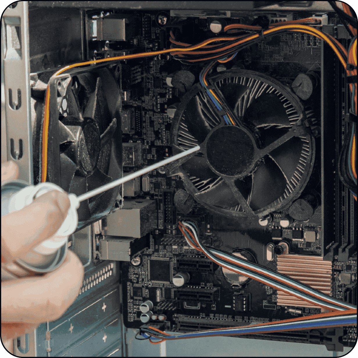 Чистка от пыли и замена термопасты компьютера