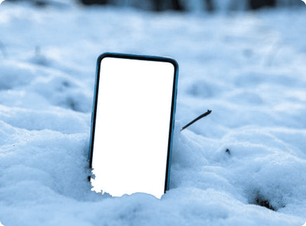 Влияние холода на современные телефоны